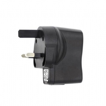 UK plug CE certificated 5v1a power adapter  5W USB interface