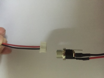 DC5521 female to PHR series cable