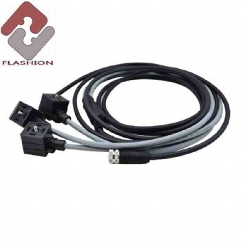 M12 a coding 4p/F to 4pin electromagnetic valve cable